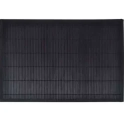 vidaXL - Placemat - Zwart - Bamboe New