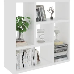 vidaXL - Plank - Wit - Bewerkt hout Hot