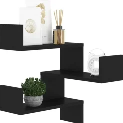 vidaXL - Plank - Zwart - Bewerkt hout Hot