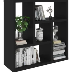 vidaXL - Plank - Zwart - Bewerkt hout Online