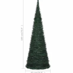 vidaXL - Pop-up Kerstboom - 180 x 63 cm Sale