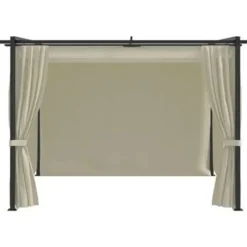 vidaXL - Prieel - Crème - Stof Clearance