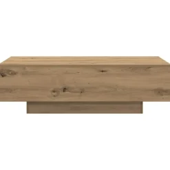 vidaXL - Rechthoekige Salontafel - Artisanaal eiken - Hout - 100x49.5x31 cm New
