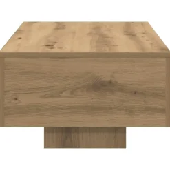 vidaXL - Rechthoekige Salontafel - Artisanaal eiken - Hout - 100x49.5x31 cm New
