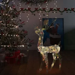 vidaXL - Rendier Kerstdecoratie - Multicolour - 70 x 41 x 120 cm Online