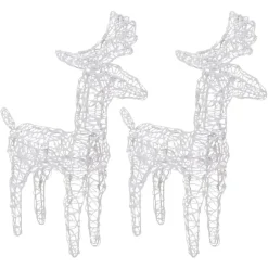 vidaXL - Rendieren En Slee Kerstversiering - Multicolour Best