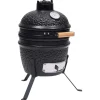 vidaXL - Rokersbarbecue - Zwart - Keramiek New