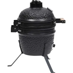 vidaXL - Rokersbarbecue - Zwart - Keramiek New