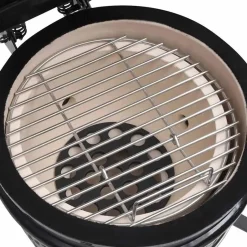 vidaXL - Rokersbarbecue - Zwart - Keramiek New