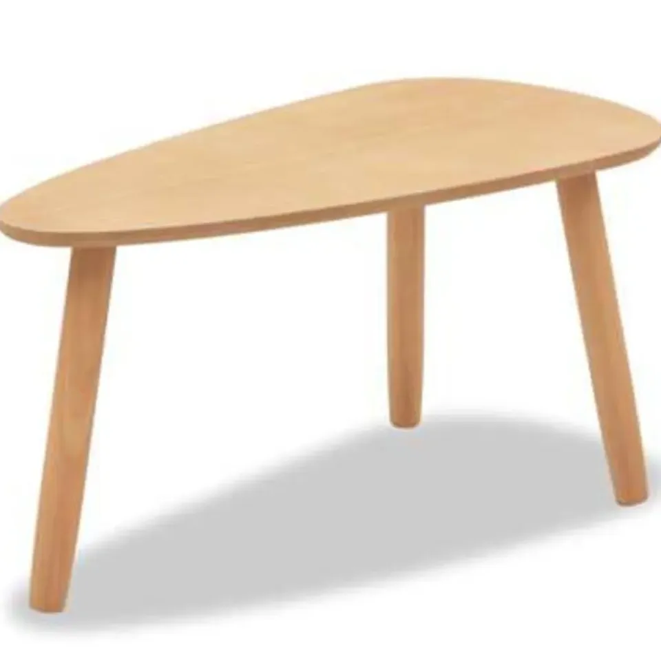 vidaXL - Salontafel - Bruin - Grenenhout - 2 stuks Best