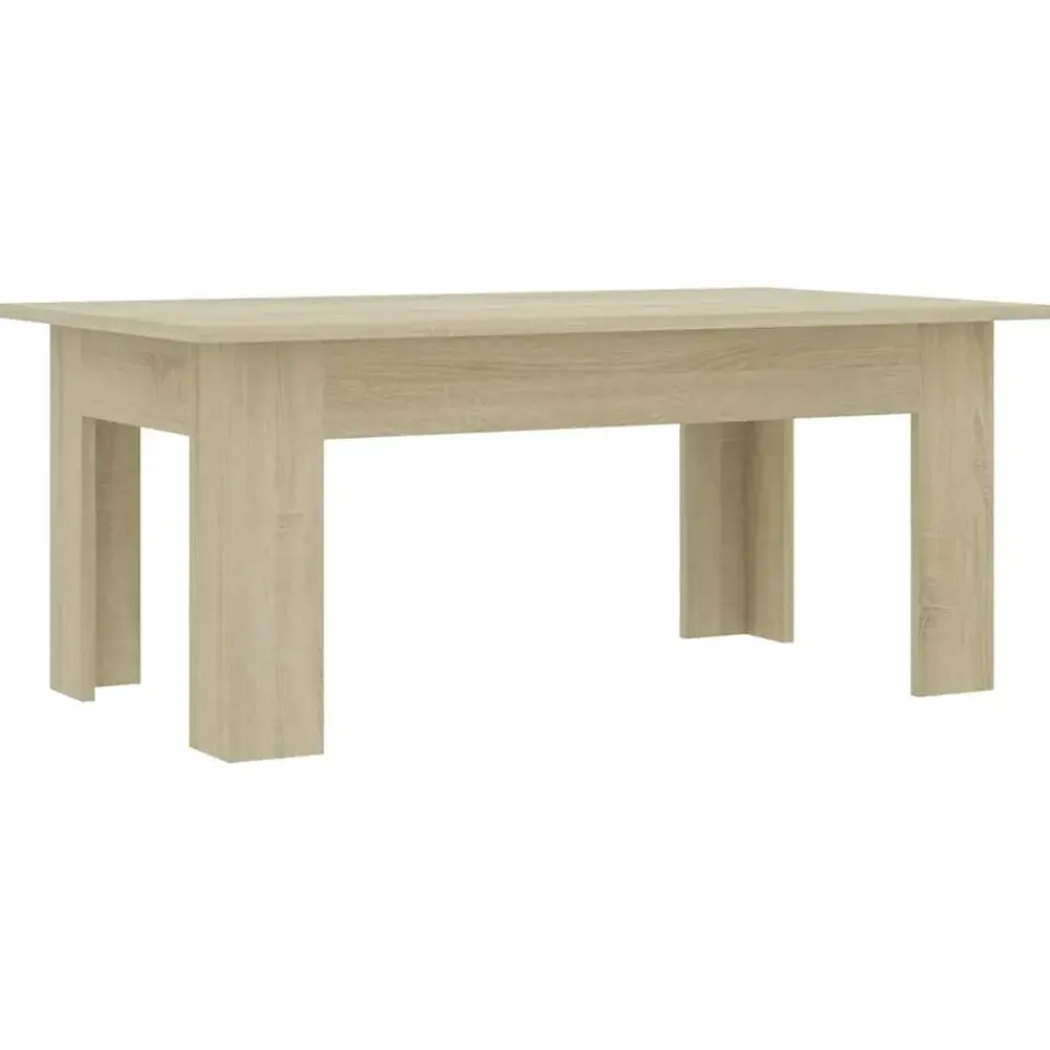 vidaXL - Salontafel - Bruin - Bewerkt hout - 100 x 60 x 42 cm Sale