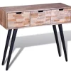 vidaXL - Salontafel - Bruin - Hout Outlet