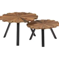 vidaXL - Salontafel - Bruin - Hout Outlet