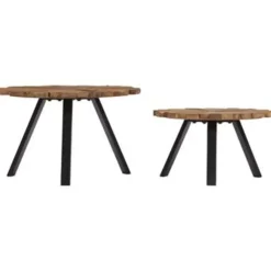 vidaXL - Salontafel - Bruin - Hout Outlet