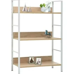 vidaXL - Schappenkast - Bruin - Bewerkt hout Clearance