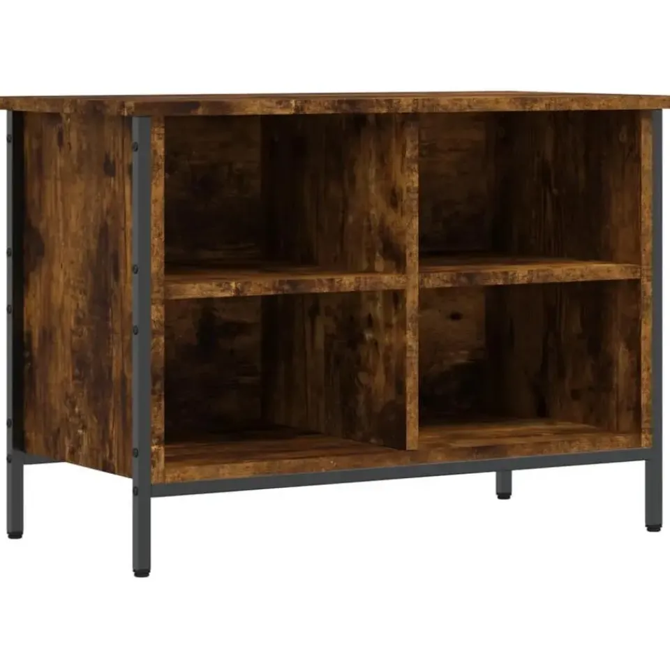 vidaXL - Schoenenkast - Bruin - Bewerkt hout Outlet