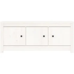 vidaXL - Schoenenkast - Wit - Grenenhout Outlet