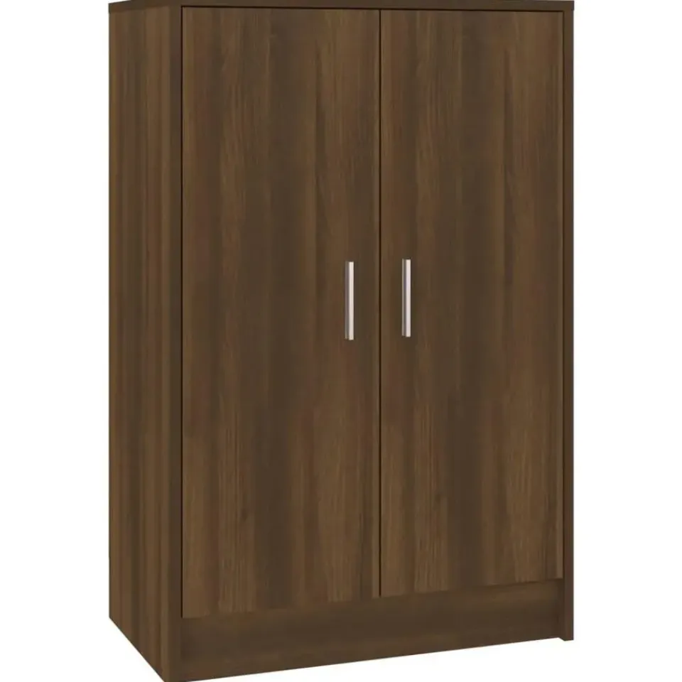 vidaXL - Schoenenrek - Bruin - Bewerkt hout - 60 x 35 x 92 cm Outlet