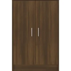 vidaXL - Schoenenrek - Bruin - Bewerkt hout - 60 x 35 x 92 cm Outlet