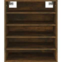 vidaXL - Schoenenrek - Bruin - Bewerkt hout - 60 x 35 x 70 cm New