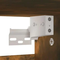 vidaXL - Schoenenrek - Bruin - Bewerkt hout - 60 x 35 x 70 cm New