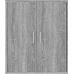 vidaXL - Schoenenrek - Grijs - Bewerkt hout - 60 x 35 x 70 cm Outlet