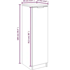 vidaXL - Schoenenrek - Wit - Bewerkt hout Clearance