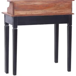 vidaXL - Schrijftafel - Bruin - Gerecycled hout Sale