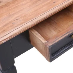 vidaXL - Schrijftafel - Bruin - Gerecycled hout Sale