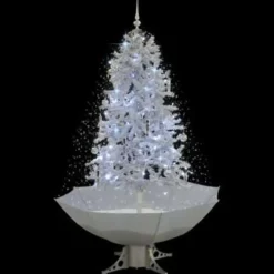 vidaXL - Sneeuwende Kerstboom - Wit - 170 x 105 cm