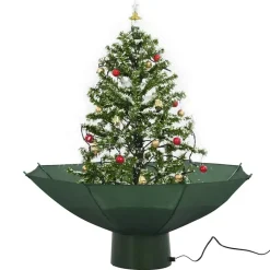 vidaXL - Sneeuwende Kerstboom - Groen - 75 x 60 cm Online