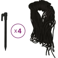 vidaXL - Sneeuwpop opblaasbaar met LED's 90x50x120 cm - Oxford stof Hot