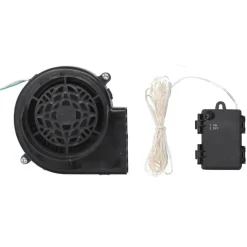 vidaXL - Sneeuwpop opblaasbaar met LED's 90x50x120 cm - Oxford stof Hot