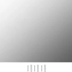 vidaXL - Spiegel - Zilver - Glas - 70 x 50 cm Online