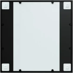 vidaXL - Spiegel - Zwart - Metaal - 60 x 60 cm Hot