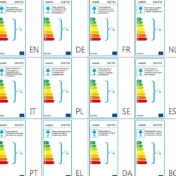 vidaXL - Staande Lamp - Grijs - Staal Sale