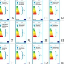 vidaXL - Staande Lamp - Wit - Papier Sale