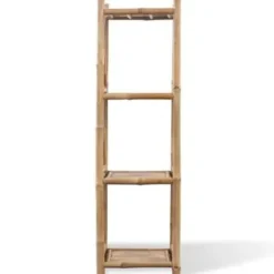 vidaXL - Staande Plank - Bruin - Bamboe Discount