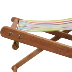 vidaXL - Strandstoel - Multikleur - Stof Outlet