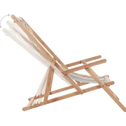 vidaXL - Strandstoel - Multikleur - Stof Hot