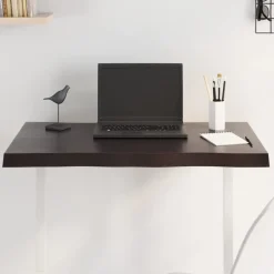 vidaXL - Tafelblad - Bruin - Eikenhout - 80 x 50 x 4 cm Hot