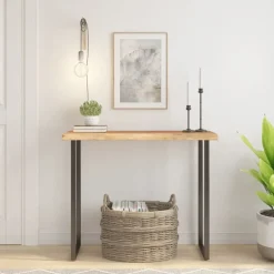 vidaXL - Tafelblad - Bruin - Hout - 80 x 40 x 3.8 cm Best