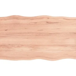 vidaXL - Tafelblad - Bruin - Eikenhout - 100 x 60 x 4 cm Sale