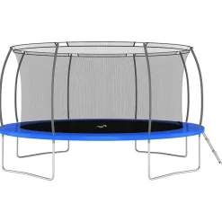 vidaXL - Trampolineset - Blauw - Ø 460 x 80 cm Hot
