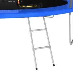 vidaXL - Trampolineset - Blauw - Ø 460 x 80 cm Hot