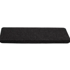 vidaXL - Trapmat - Zwart - Stof - 65 x 24.5 x 3.5 cm - 15 stuks Outlet