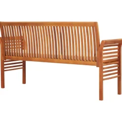 vidaXL - Tuinbank - Bruin - Hout - 150 cm Outlet