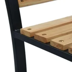 vidaXL - Tuinbank - Bruin - Hout - 120 x 53 x 77 cm Best