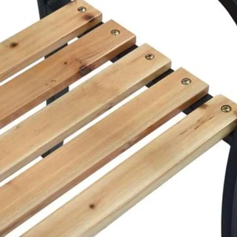 vidaXL - Tuinbank - Bruin - Hout - 120 x 53 x 77 cm Best