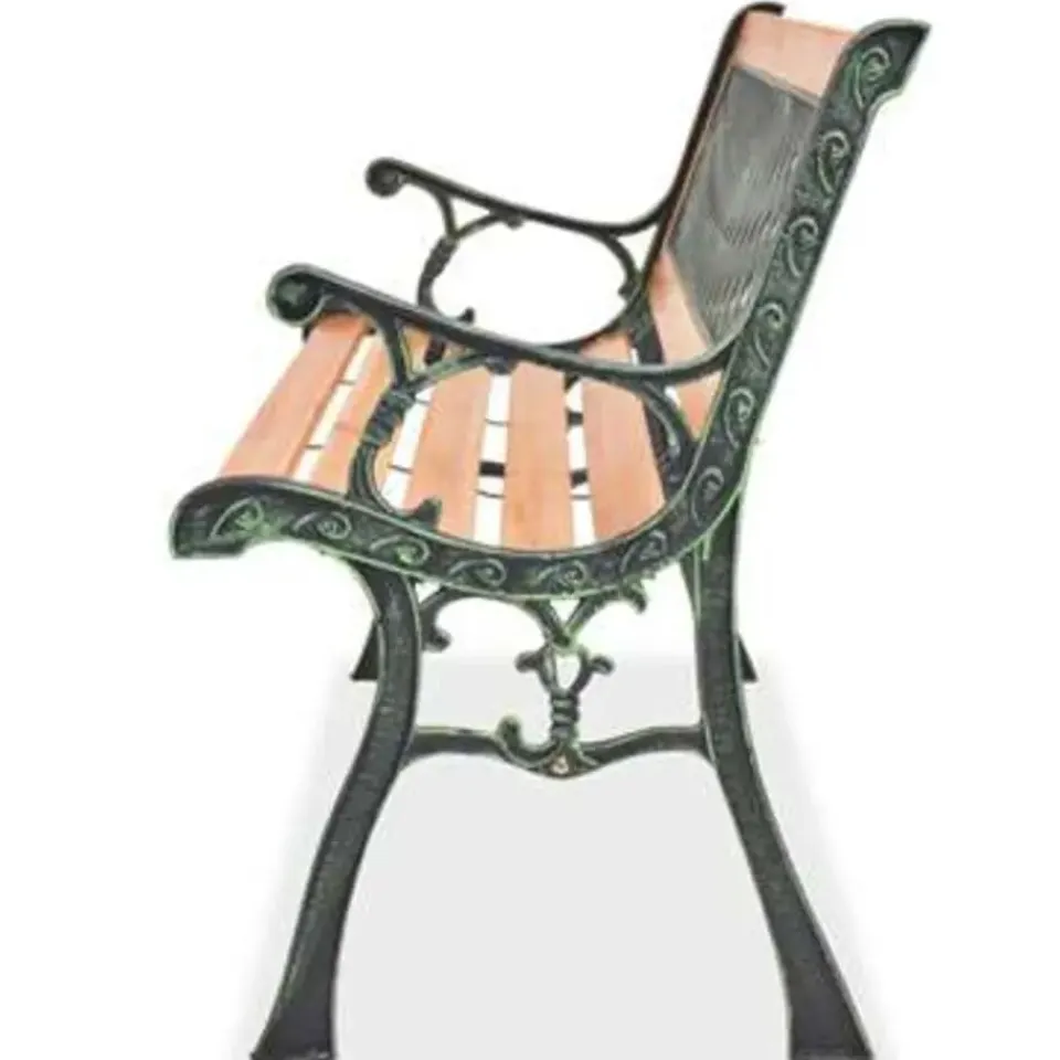 vidaXL - Tuinbank - Bruin - Hout - 122 cm Discount